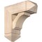Ekena Millwork Imperial Arts and Crafts Smooth Bracket w/ Offset Brace, Douglas Fir, 7 1/2"W x 20"D x 20"H BKT0806X20X20IMP03SDF - alternate 1